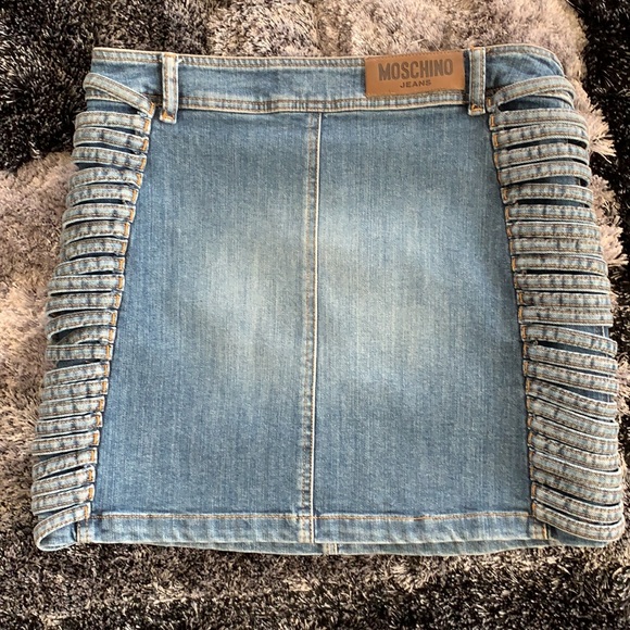 Moschino Dresses & Skirts - Moschino rare denim skirt MUST GO